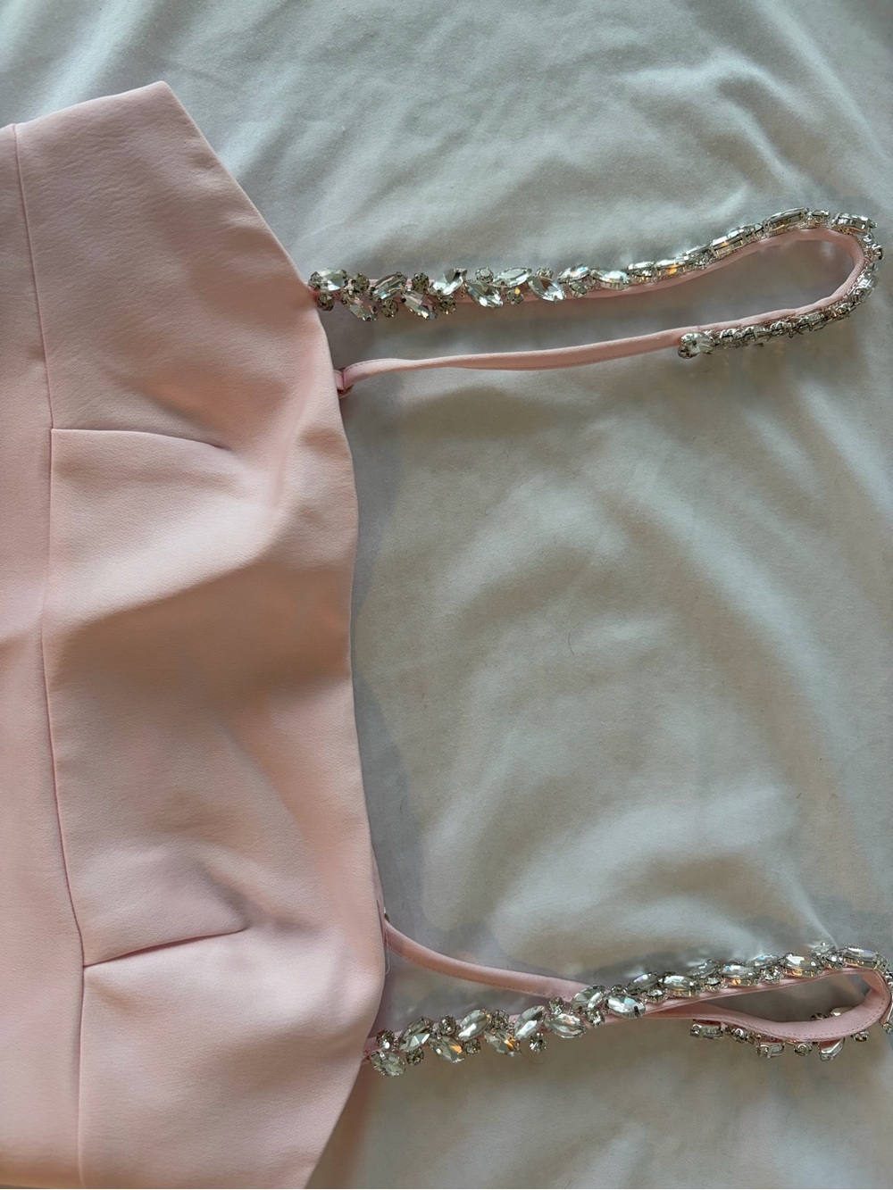 White Fox “Veiled Passion Bustier Top” baby pink - Picture 3 of 4